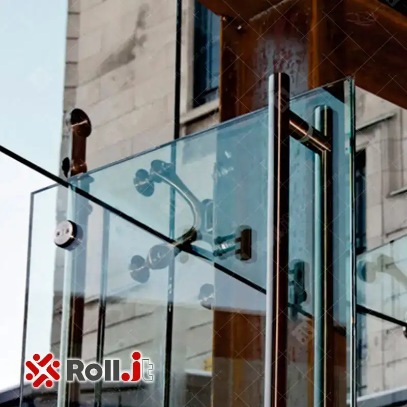 Porta Tube Pivots — Ferragens Inox Rollit