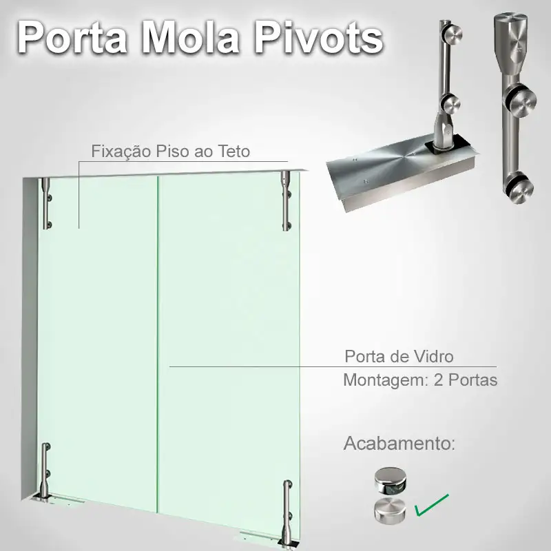 Piso ao Teto Padrão Escovado