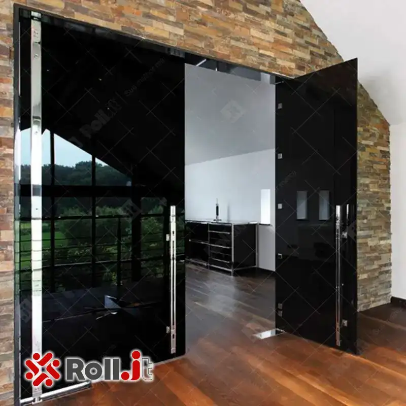 Porta Quadratto Pivots — Ferragens Inox Rollit