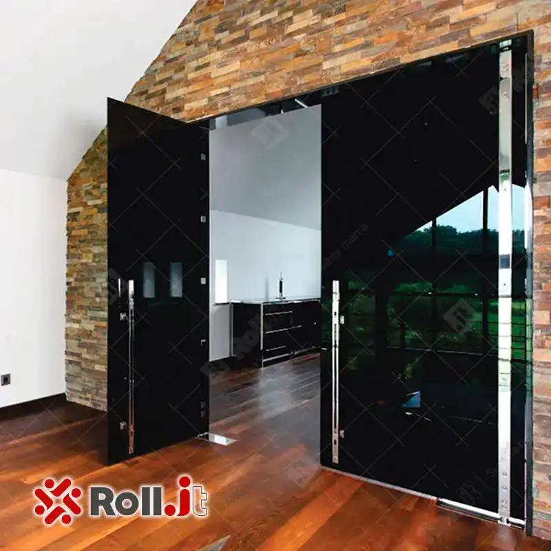 Porta Quadratto Pivots — Ferragens Inox Rollit