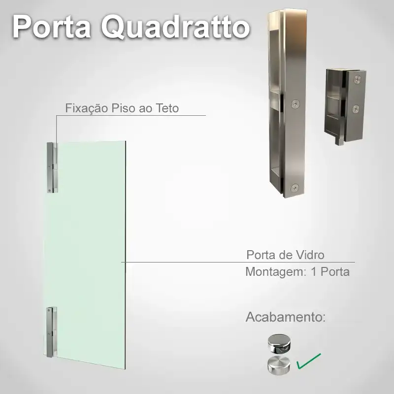 Piso ao Teto 1 Folha Escovado