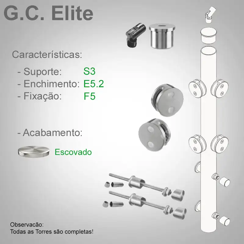 S3 Enchimento E5.2 Fixação F5