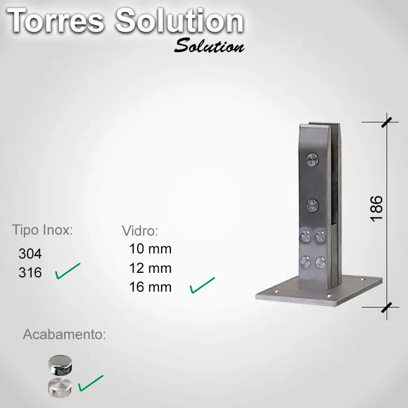 Guarda Corpo Solution Solution 316 16 E