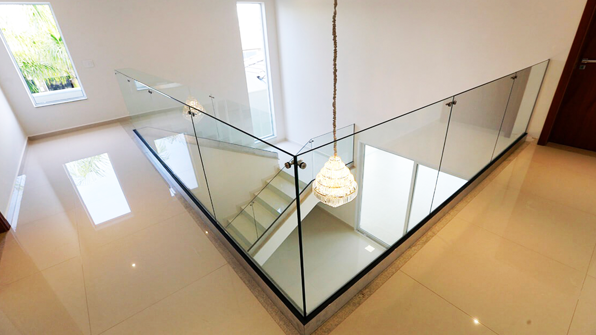 Guarda Corpo Clean View — Aplicação em projeto