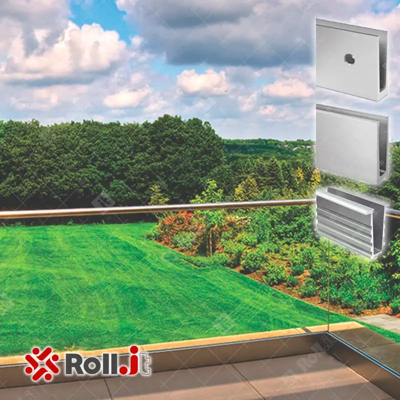 Guarda Corpo Clean View - Ferragens Rollit