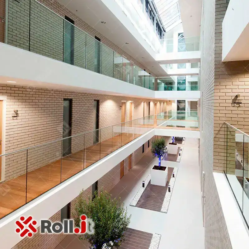 Guarda Corpo Clean View — Ferragens Inox Rollit