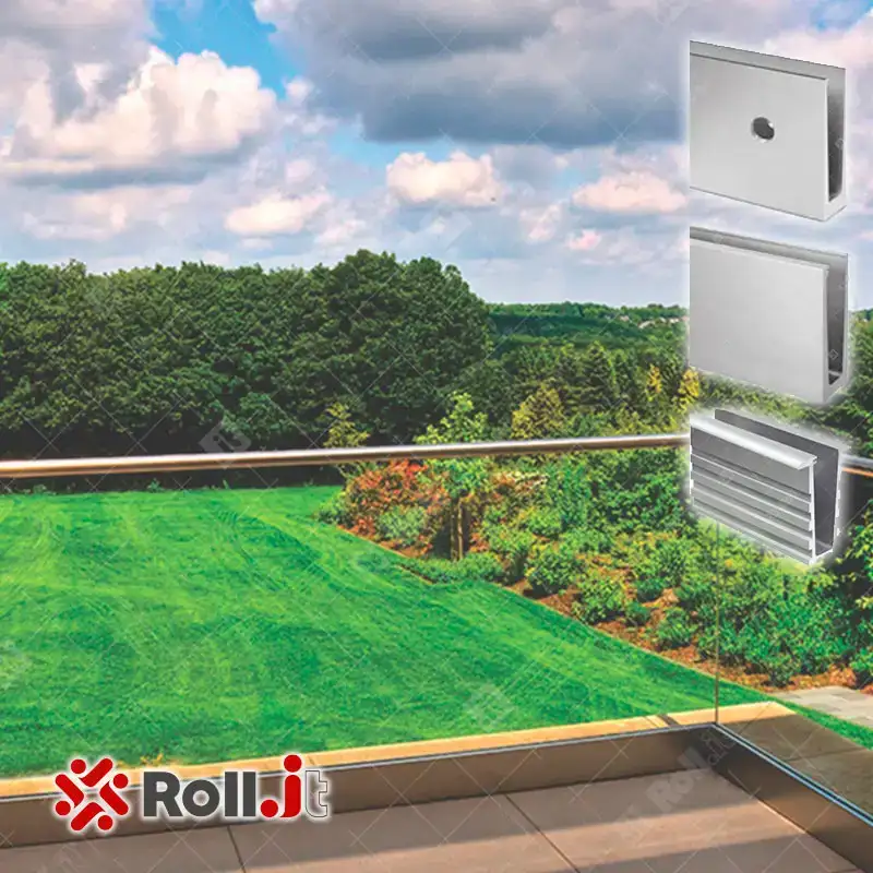 Guarda Corpo Clean View — Ferragens Inox Rollit