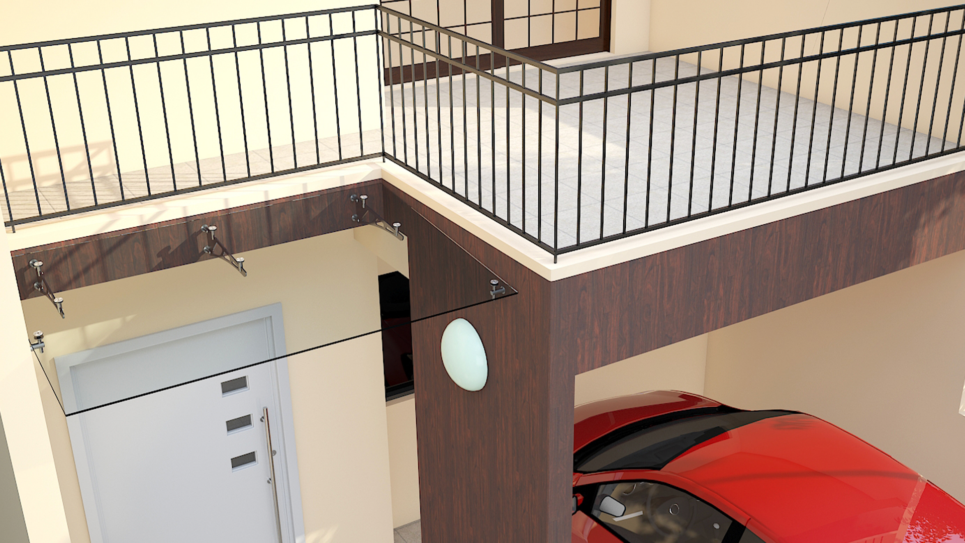 Cobertura Top Glass — Vista ampla