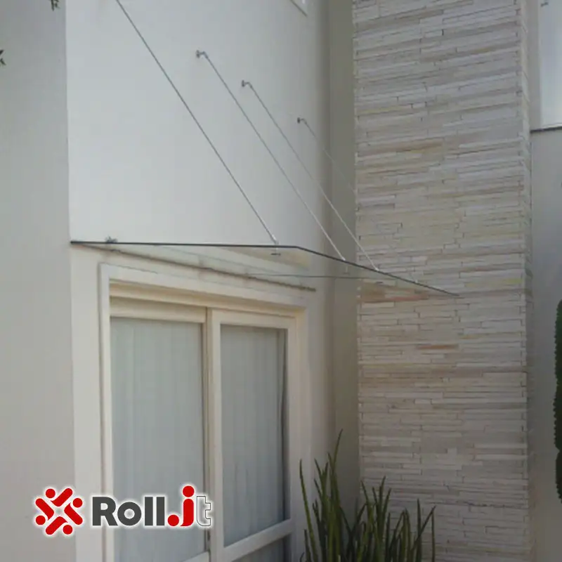 Cobertura Top Glass — Ferragens Inox Rollit