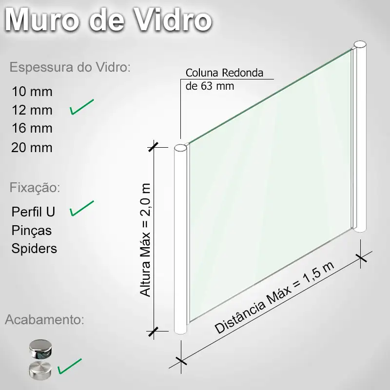 Muro de Vidro 29 R U 12 E