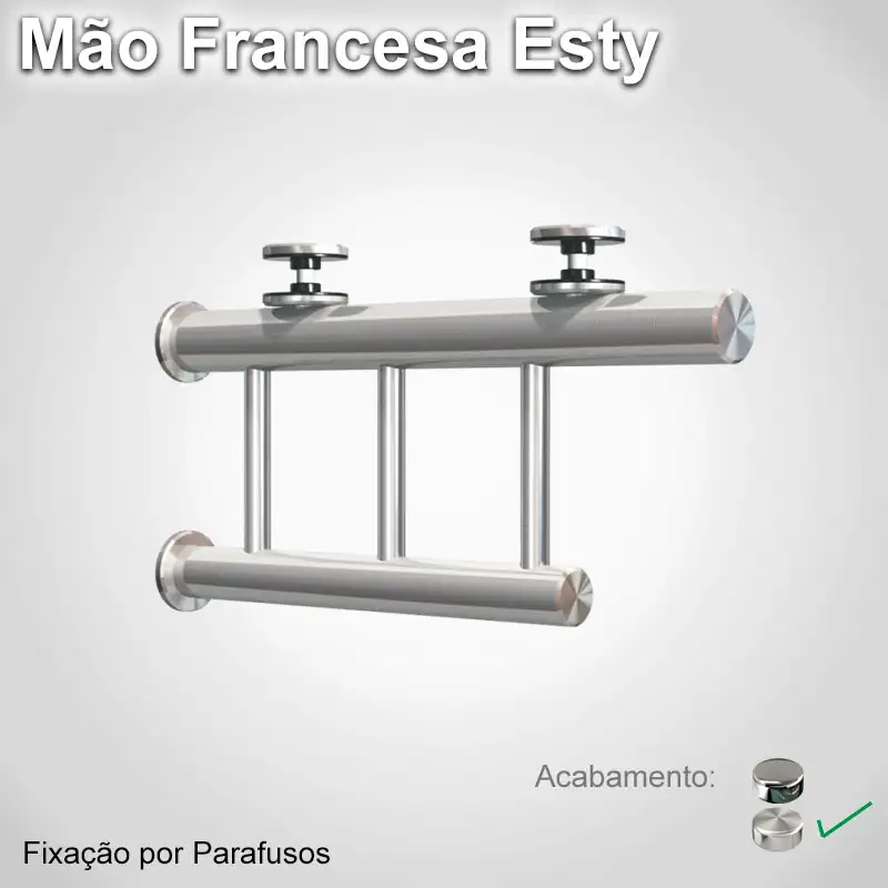 Mao Francesa It0110-70 Esty Aparafusar Escovado