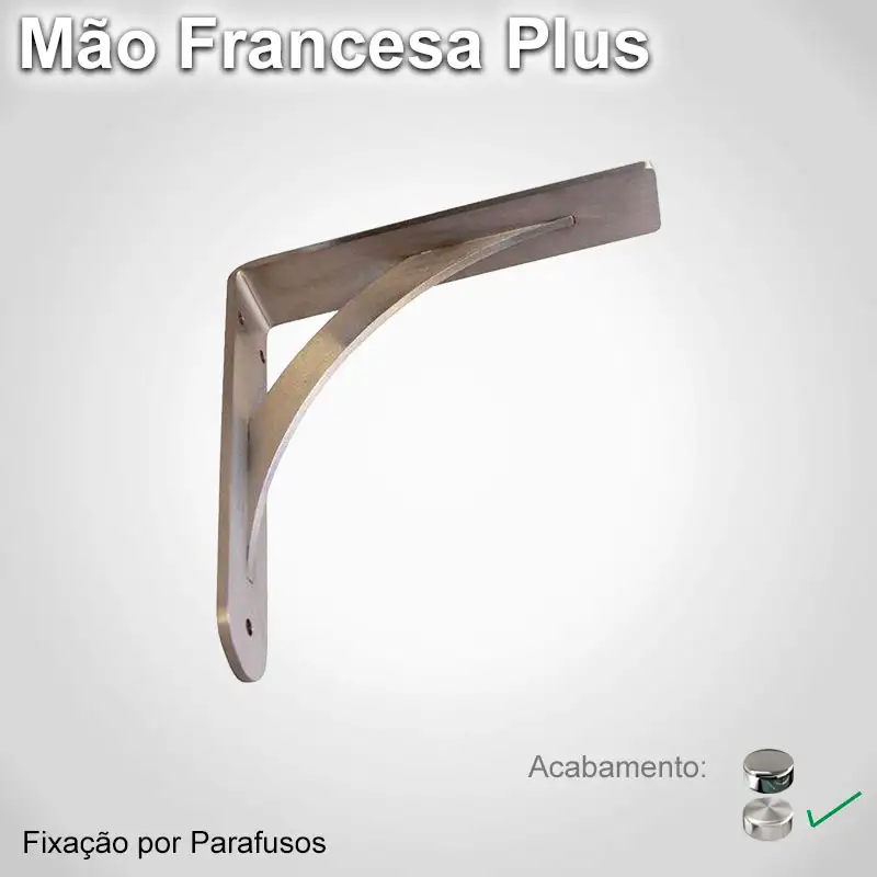 Mao Francesa It0116-70 Plus Aparafusar Escovado