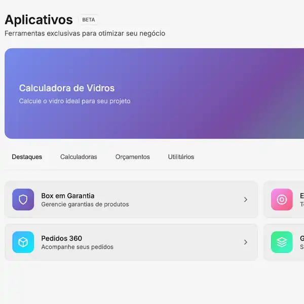 Novos Aplicativos para o Mercado