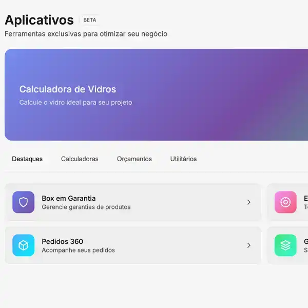 Novos aplicativos Rollit: disrupção no mercado vidreiro