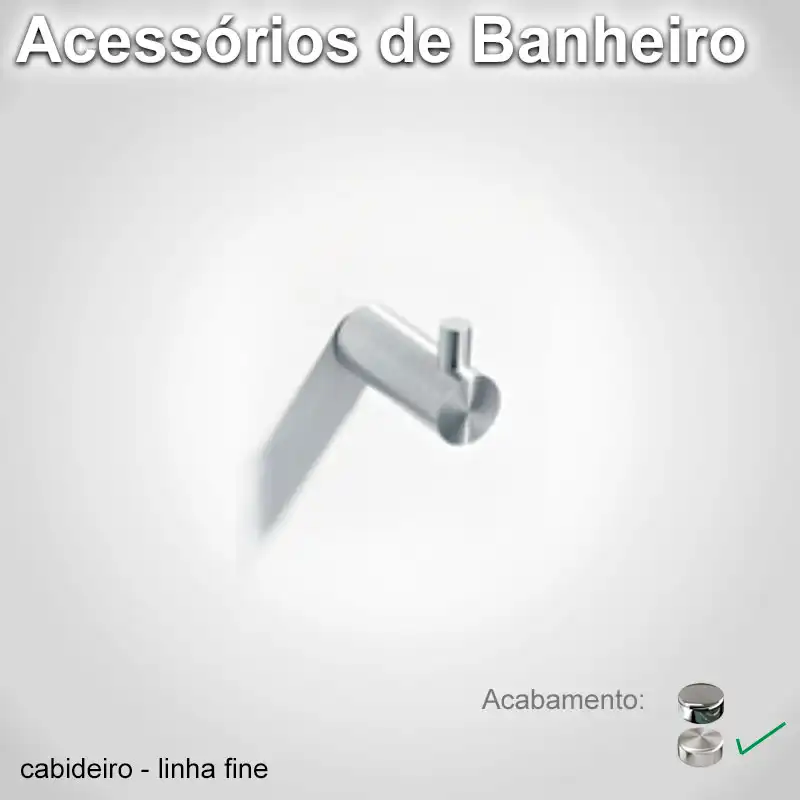 Cabideiro Fine Escovado