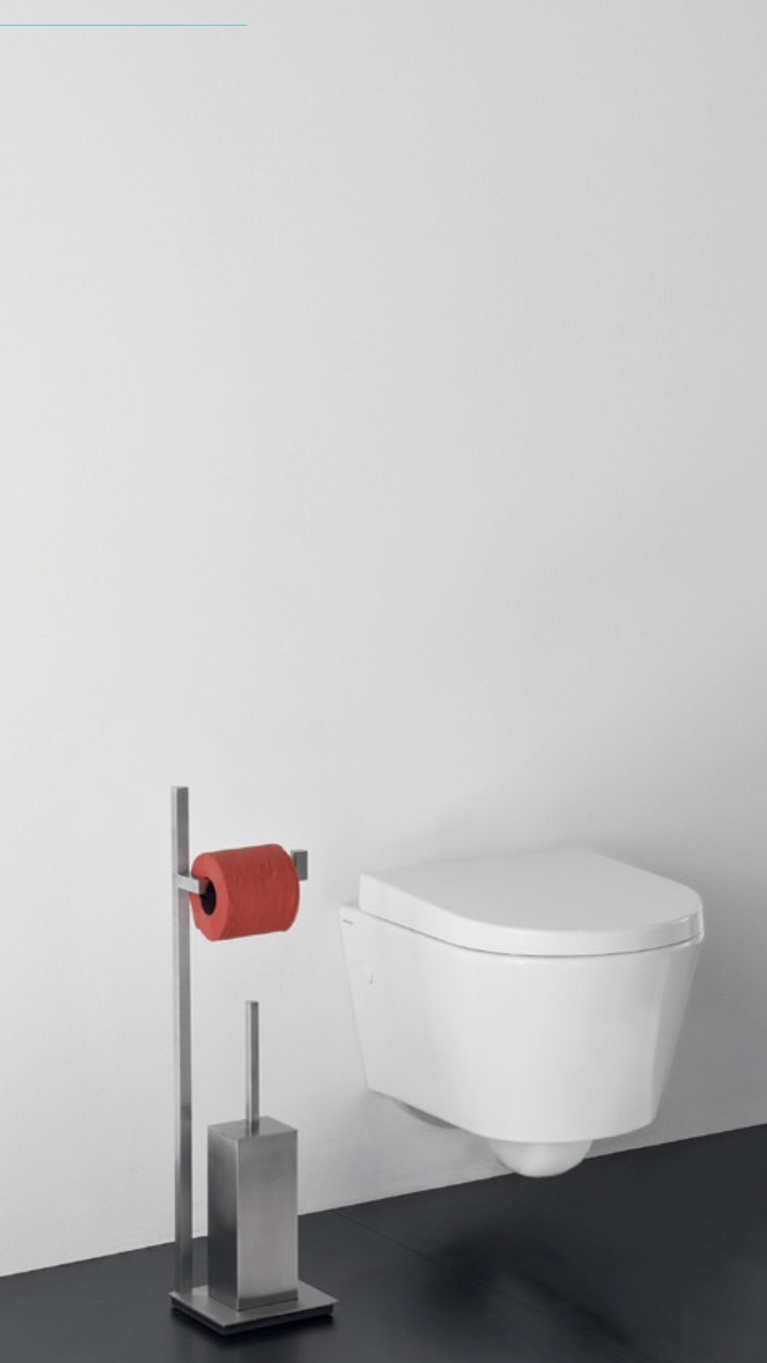 Acessorio WC Linha Quant — Ferragens Inox Rollit