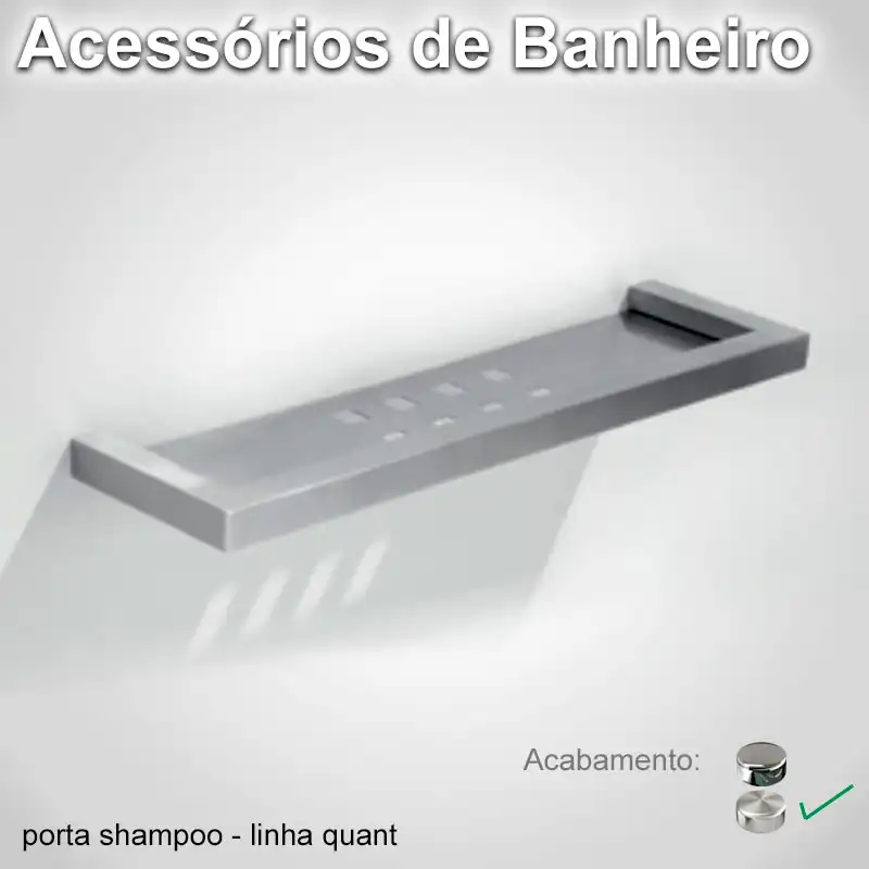 Porta Shampoo Quant Escovado