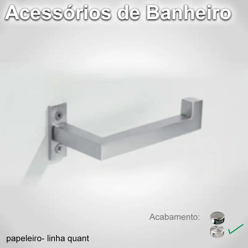 Papeleiro Quant Escovado