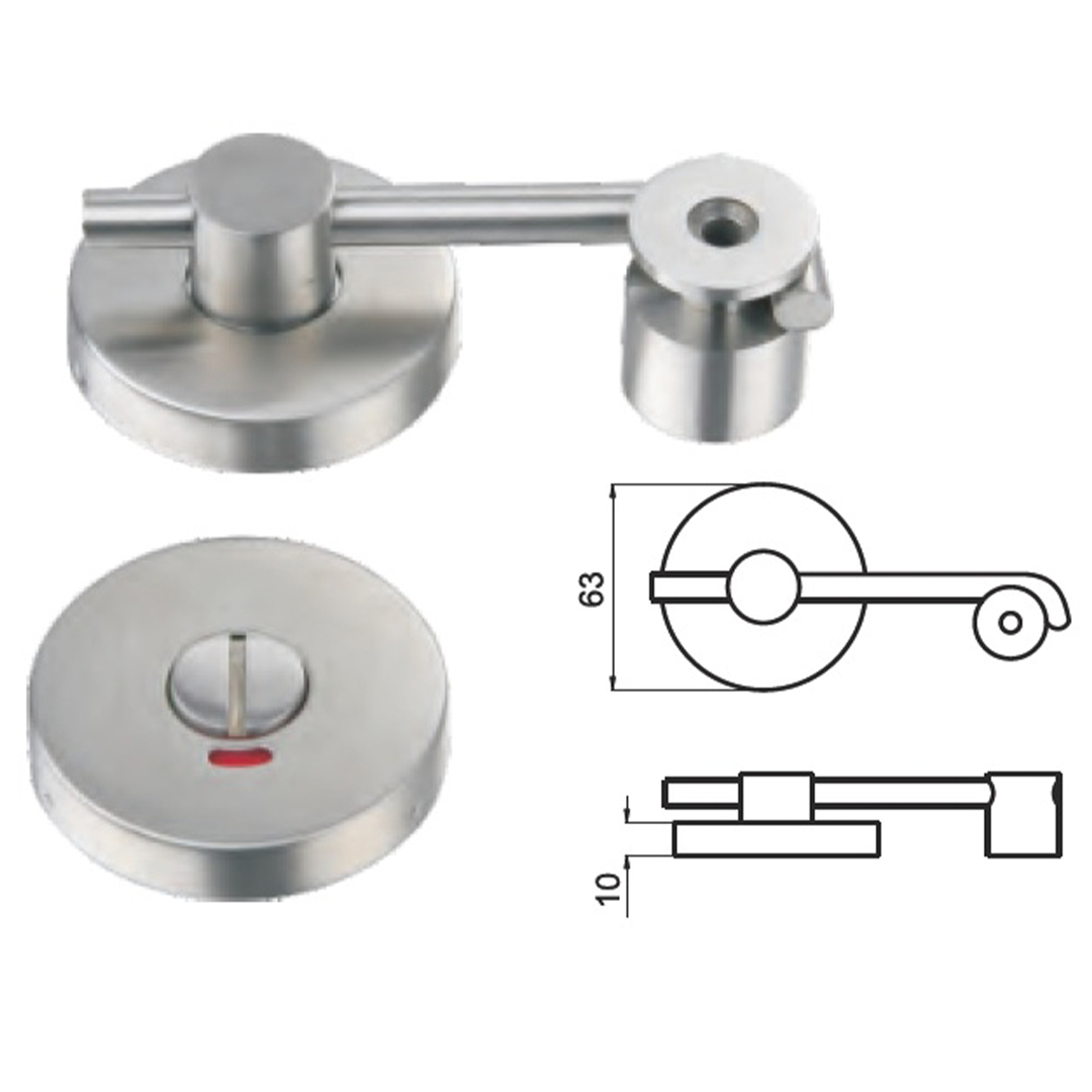 Trinco Linha Elite — Ferragens Inox Rollit