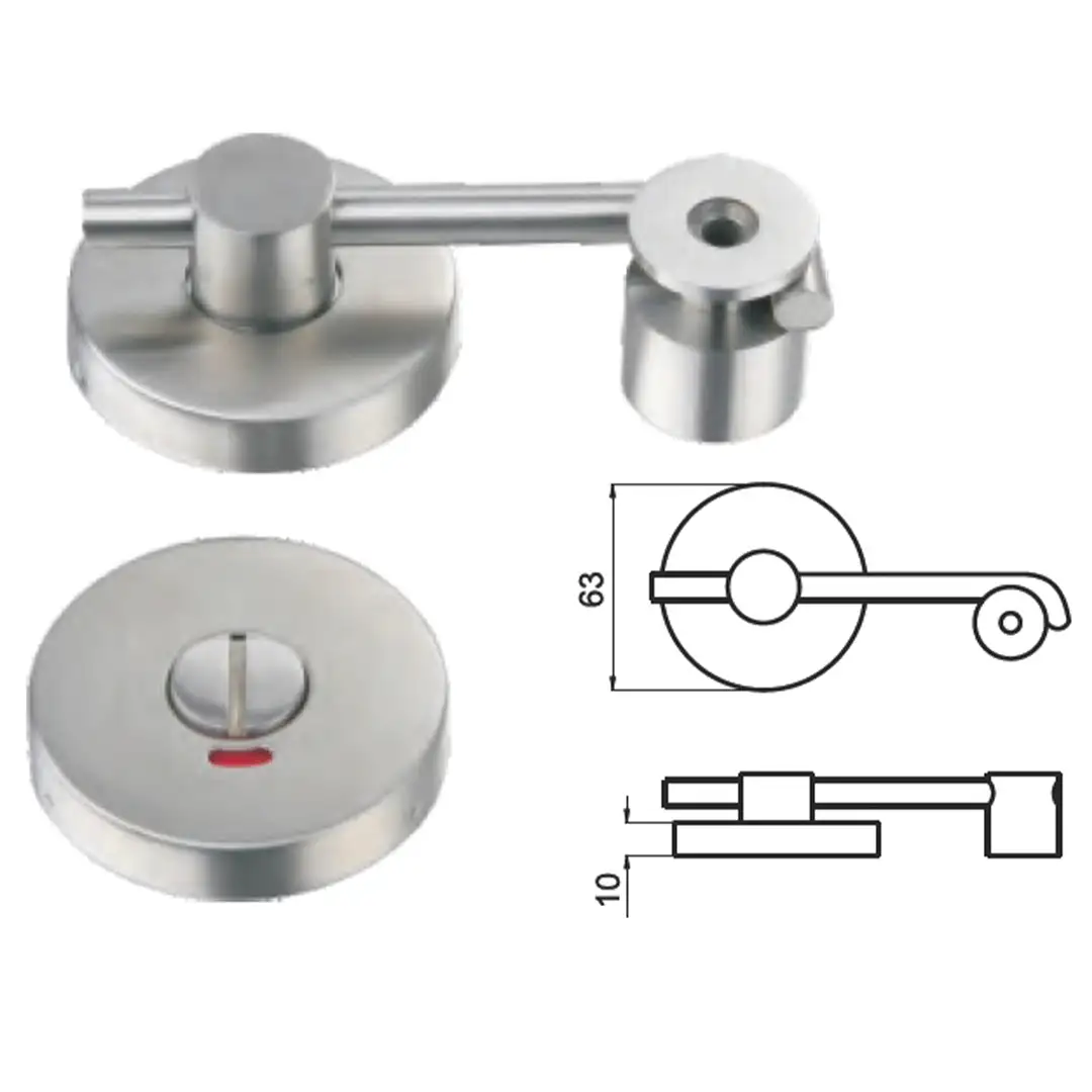 Trinco Linha Elite — Ferragens Inox Rollit