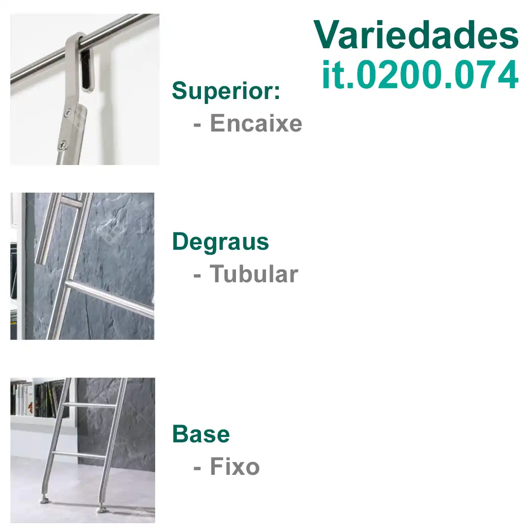 Escada Deslizante Modelo 073