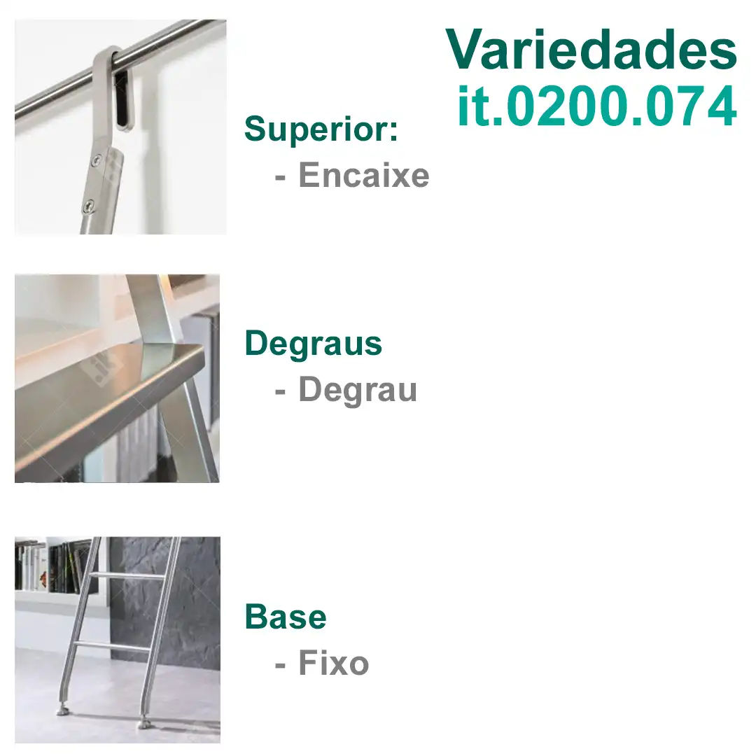 Escada Deslizante Modelo 074