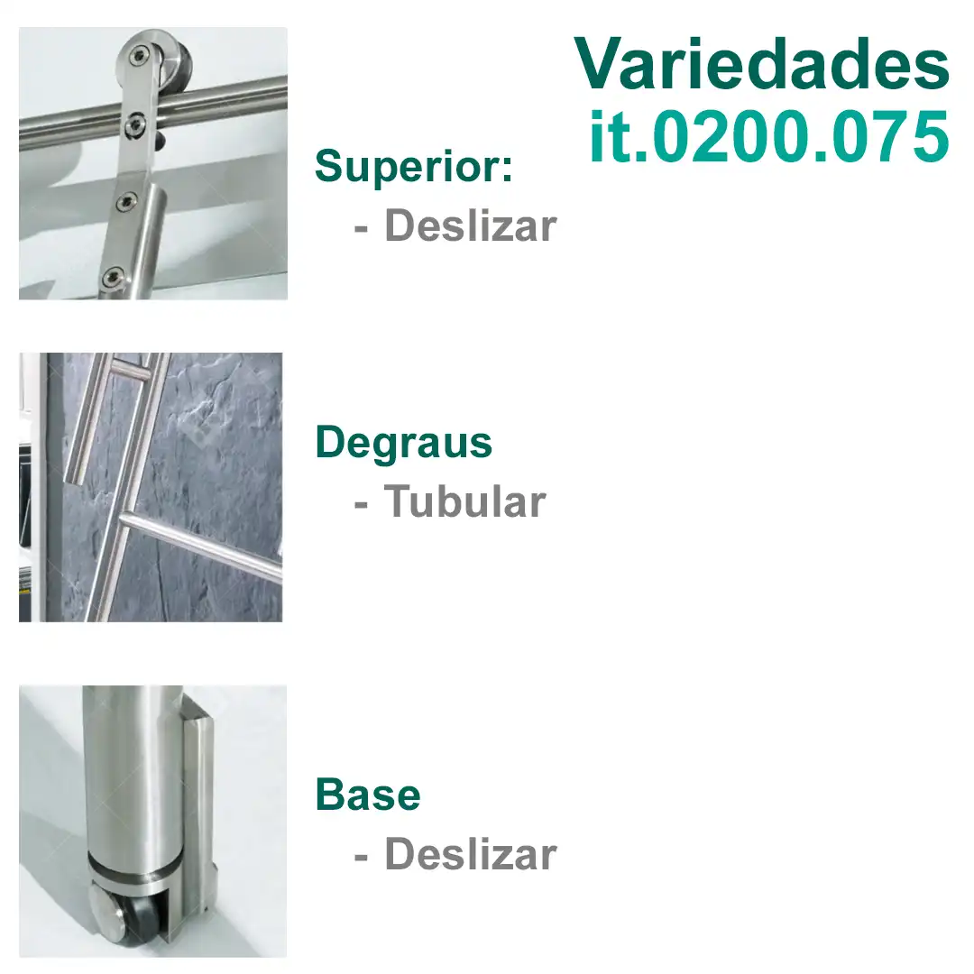 Escada Deslizante Modelo 075