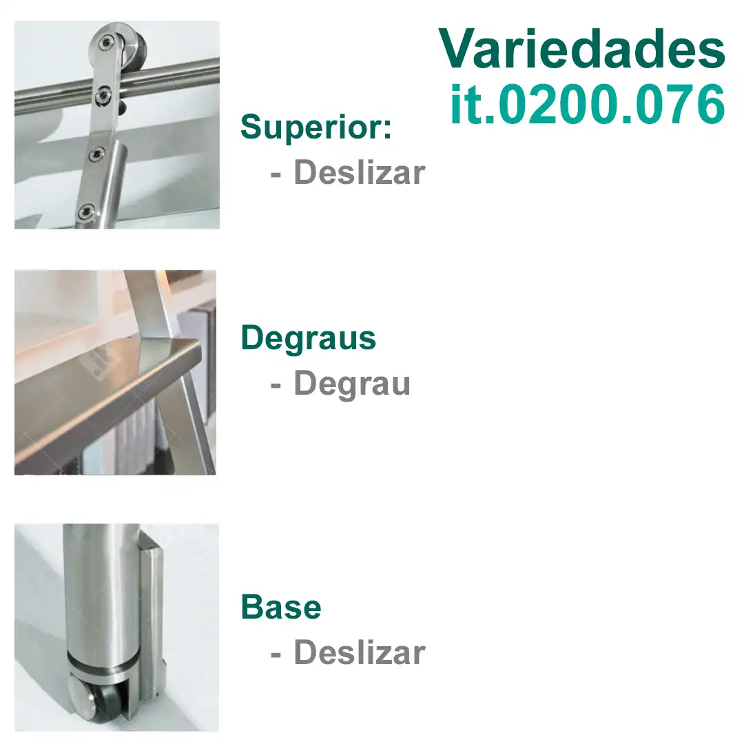 Escada Deslizante Modelo 076